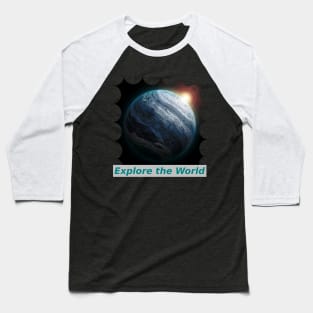 World Explorer Baseball T-Shirt